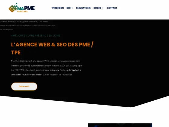 Création de site internet pour les PME