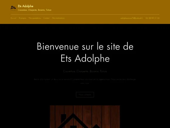 Ets Adolphe - Couverture, charpente et zinguerie à Annecy (74)