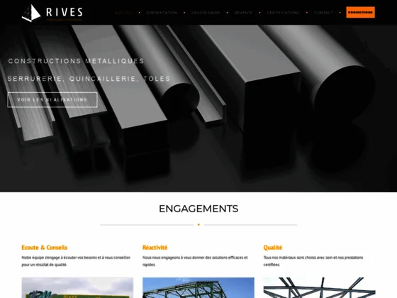 Rives métalliques constructions