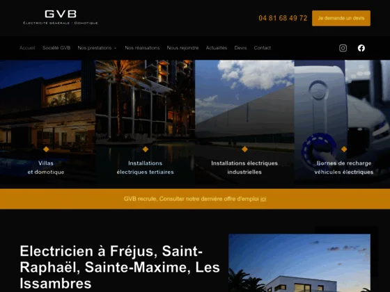 Entreprise d’installation électrique à Saint-Raphaël