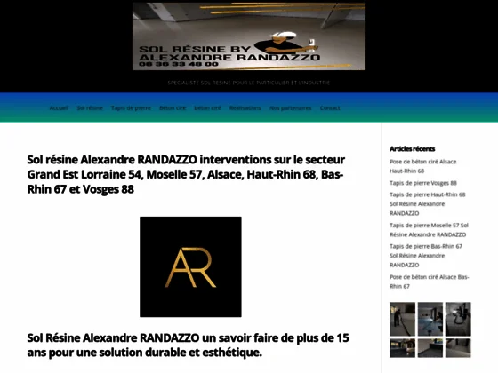 Sol Résine by Alexandre Randazzo