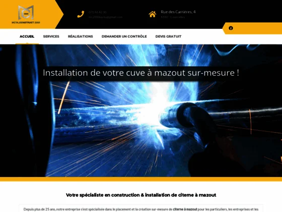 Étanchéité citerne mazout