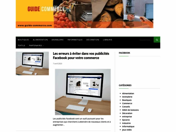 Guide commerce