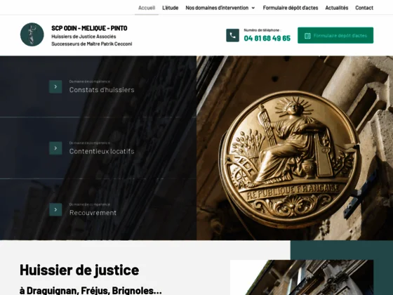 Huissier de justice à Draguignan