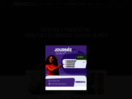 Progress Com - École Communication, commerce et finance Paris