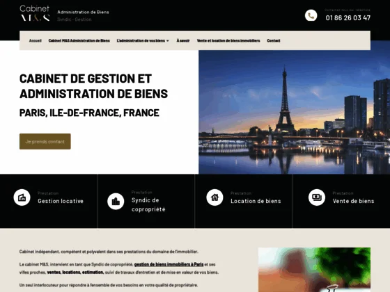 Bénéficiez de l'expertise du cabinet indépendant intervenant sur Paris pour la gestion de 