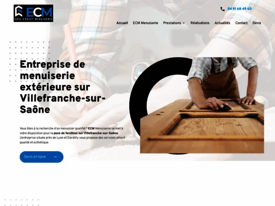 Pour installer votre nouveau portail, contactez votre menuisier sur Villefranche-sur-Saône