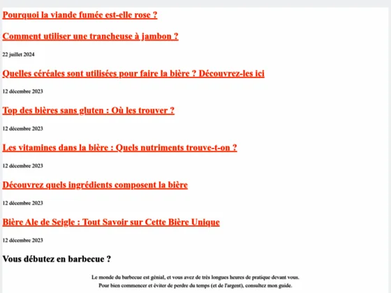 The Hungry Hug : guide sur le barbecue