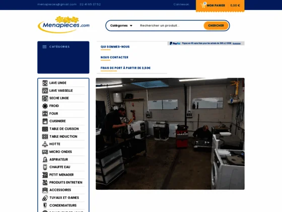 Pièces détachées pour électroménager
