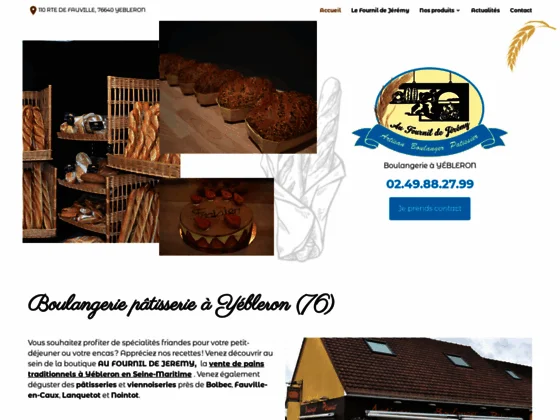 AU FOURNIL DE JEREMY, votre boulangerie-pâtisserie à Yébleron