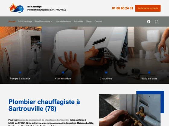 Entretien de climatisation à Sartrouville