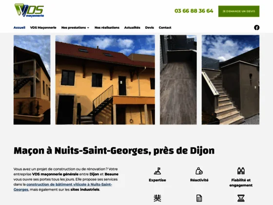 VDS Maçonnerie: Entreprise experte en construction des bâtiments viticoles