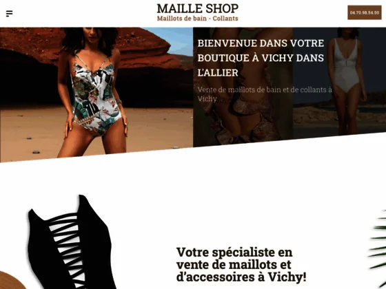 Maille Shop : magasin maillot de bain & collants à Vichy (03) près de Clermont-Ferrand