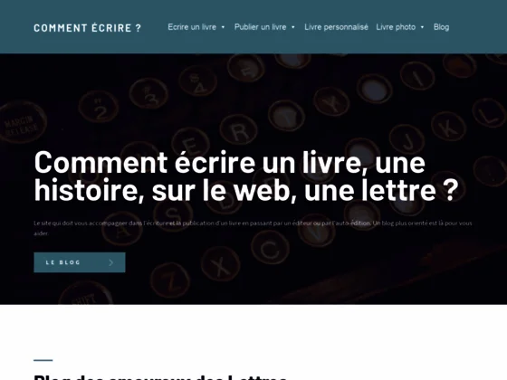 Une plateforme pour les écrivains en herbe