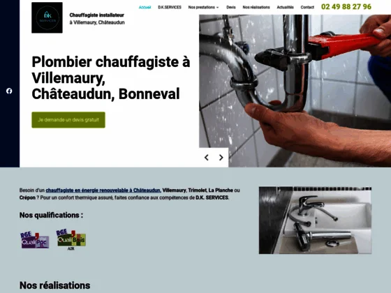 Pour la pose de votre pompe à chaleur, faites appel à D.K. SERVICES