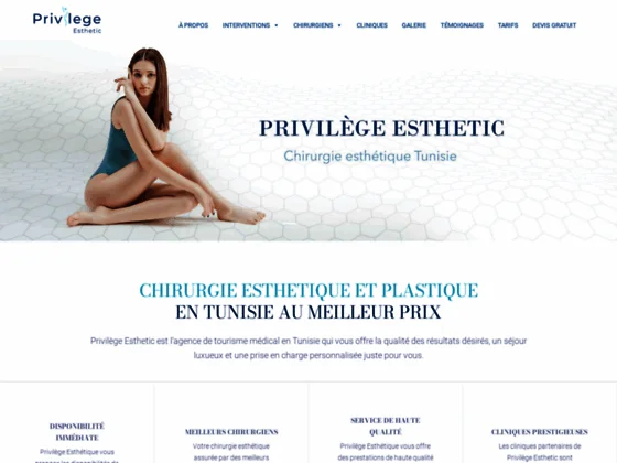 Agence spécialisée dans le domaine la chirurgie esthétique
