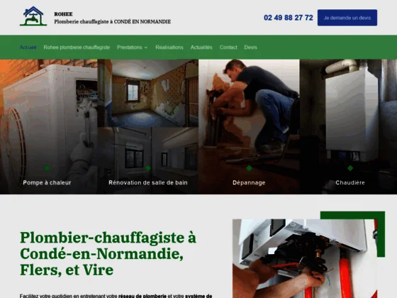 Bénéficiez du savoir-faire de votre plombier-chauffagiste à Condé-en-Normandie