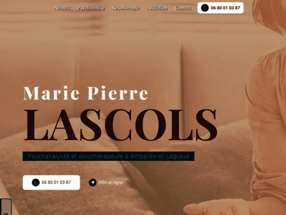 Psychanalyste à Gironde, Marie-Pierre Lascols