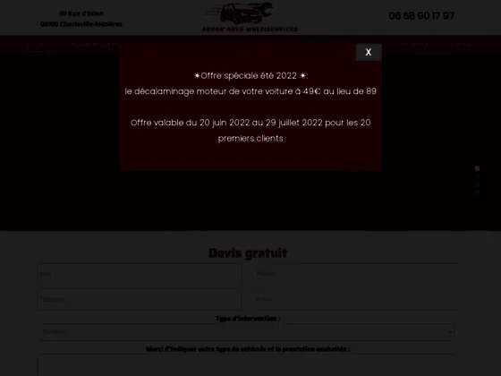 Garage automobile à Charleville-Mézières