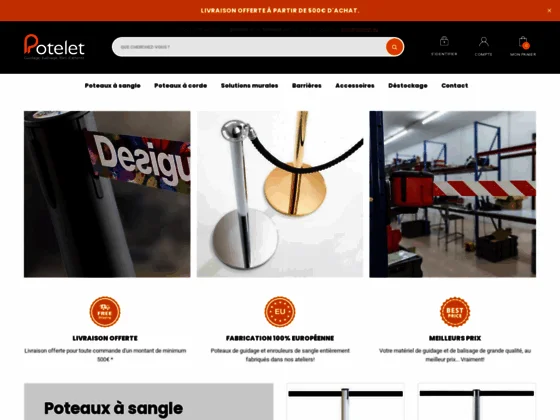 Potelet, le spécialiste du poteau de guidage