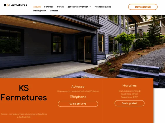 Rénovation de fenêtres à Lure, KS Fermetures