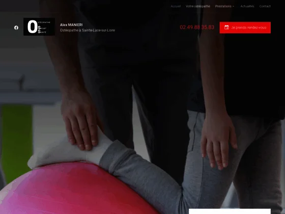 Bénéficiez de séance d'ostéopathie à Sainte-Luce-sur-Loire, auprès d'Alex Manieri