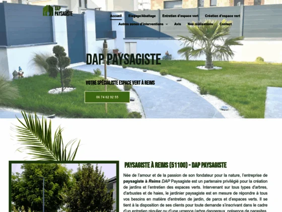 Travaux d’entretien espaces verts  à Reims