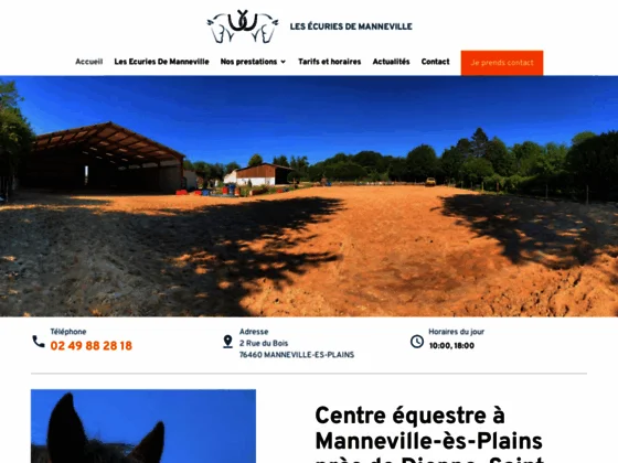 initiez-vous à l'équitation auprès de centre équestre de Manneville-ès-Plains