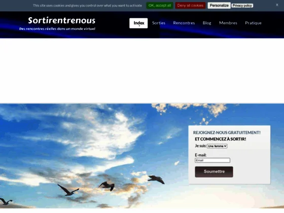 Sortirentrenous le site des sorties et des rencontres amicales.