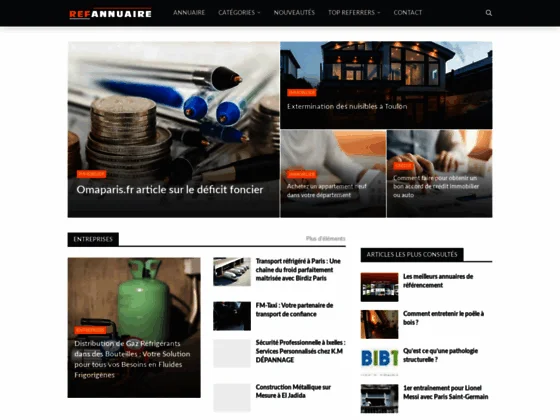 Refannuaire, votre annuaire sur mesure