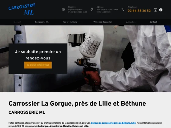 Bénéficiez de l'intervention de votre peintre carrossier à La Gorgue 