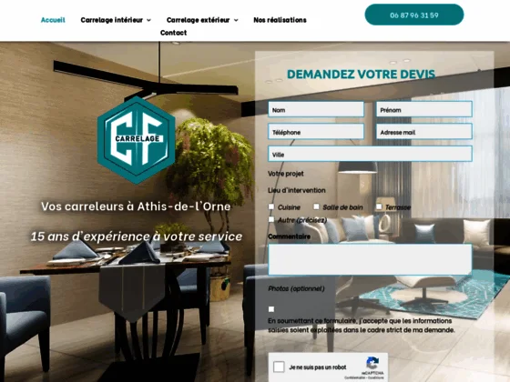 Carrelage de votre piscine à Athis-de-l’Orne