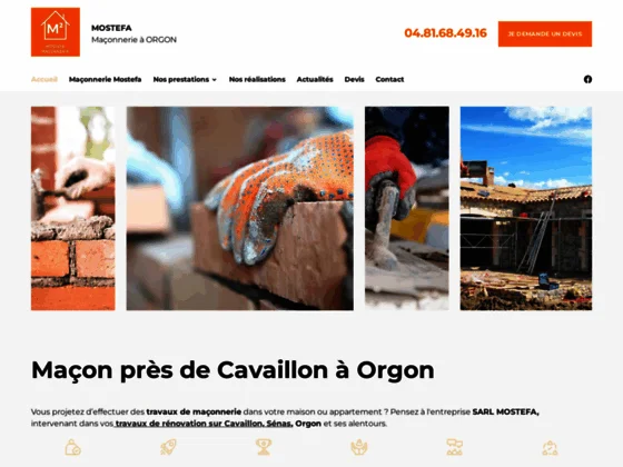 Faites appel au savoir-faire de votre entreprise de maçonnerie intervenant sur Cavaillon