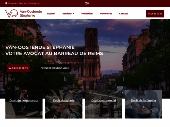 Avocat en droit du travail à Reims, Maître Stéphanie Van Oostende