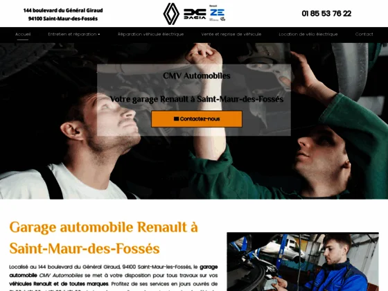 Entretien auto à Saint-Maur-des-Fossés, CMV Automobiles