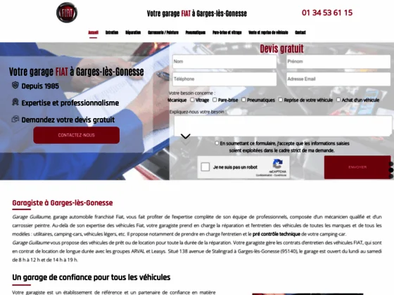 Carrosserie à Garges-lès-Gonesse, Garage Guillaume