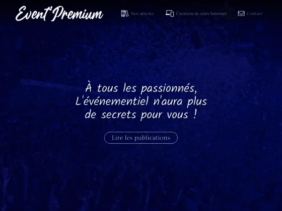 Actualité événementielle