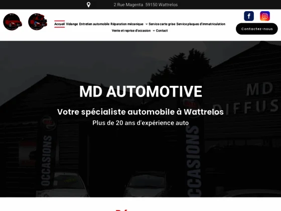 Service d’entretien automobile à Wattrelos 