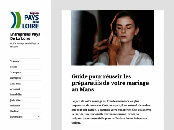 Entreprises pays de la loire