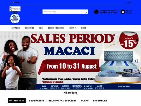 Matelas Abidjan