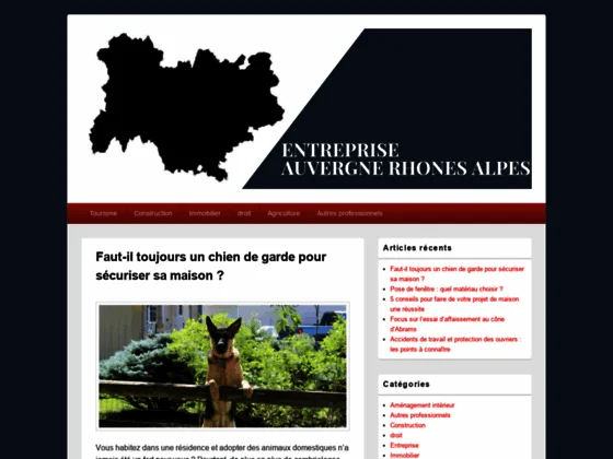 Entreprise auvergne rhones alpes