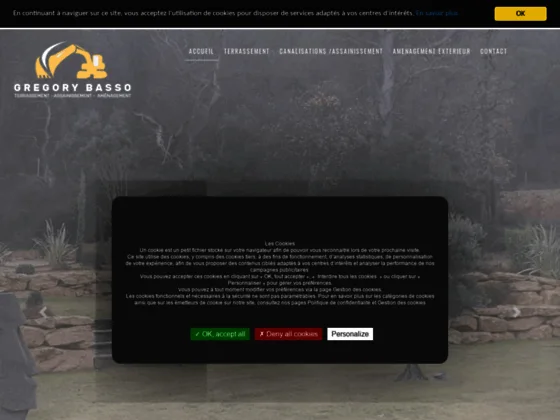 Gregory Basso TP : Entreprise de BTP près d'Orange