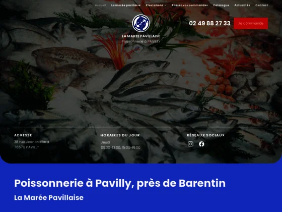  La poissonnerie la Marée Pavillaise dans la ville de Pavilly