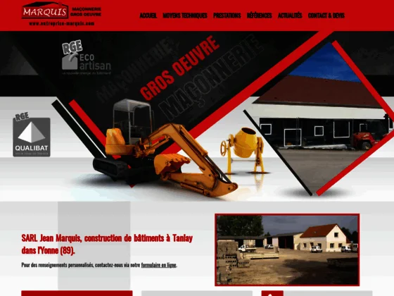 construction de bâtiments Tanlay