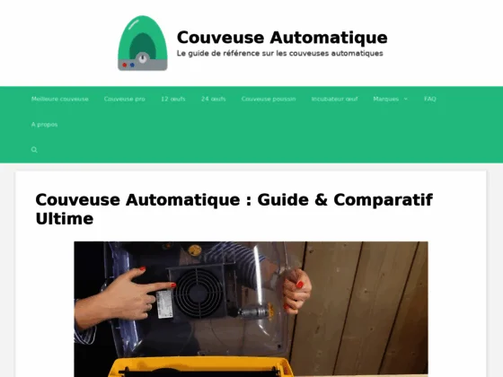Couveuse automatique : guide complet et comparatif en 2021