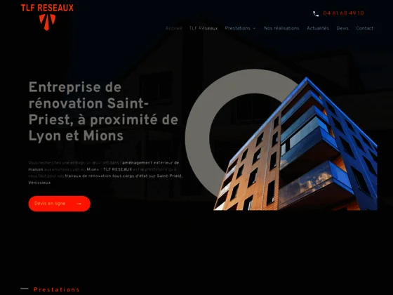 Entreprise de rénovation Saint-Priest, à proximité de Lyon et Mions