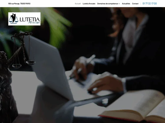 Cabinet Lutetia, avocats spécialiste en droit des assurances à Paris