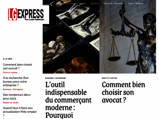 LG Express, magazine en ligne