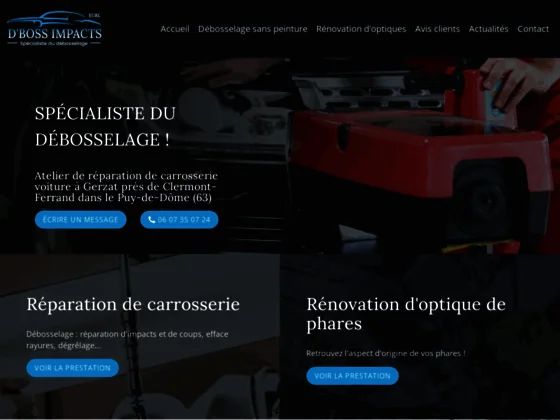 reparation carrosserie voiture Gerzat