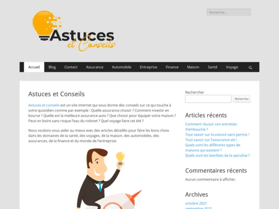 Astuces et Conseils : le blog qui améliore votre quotidien